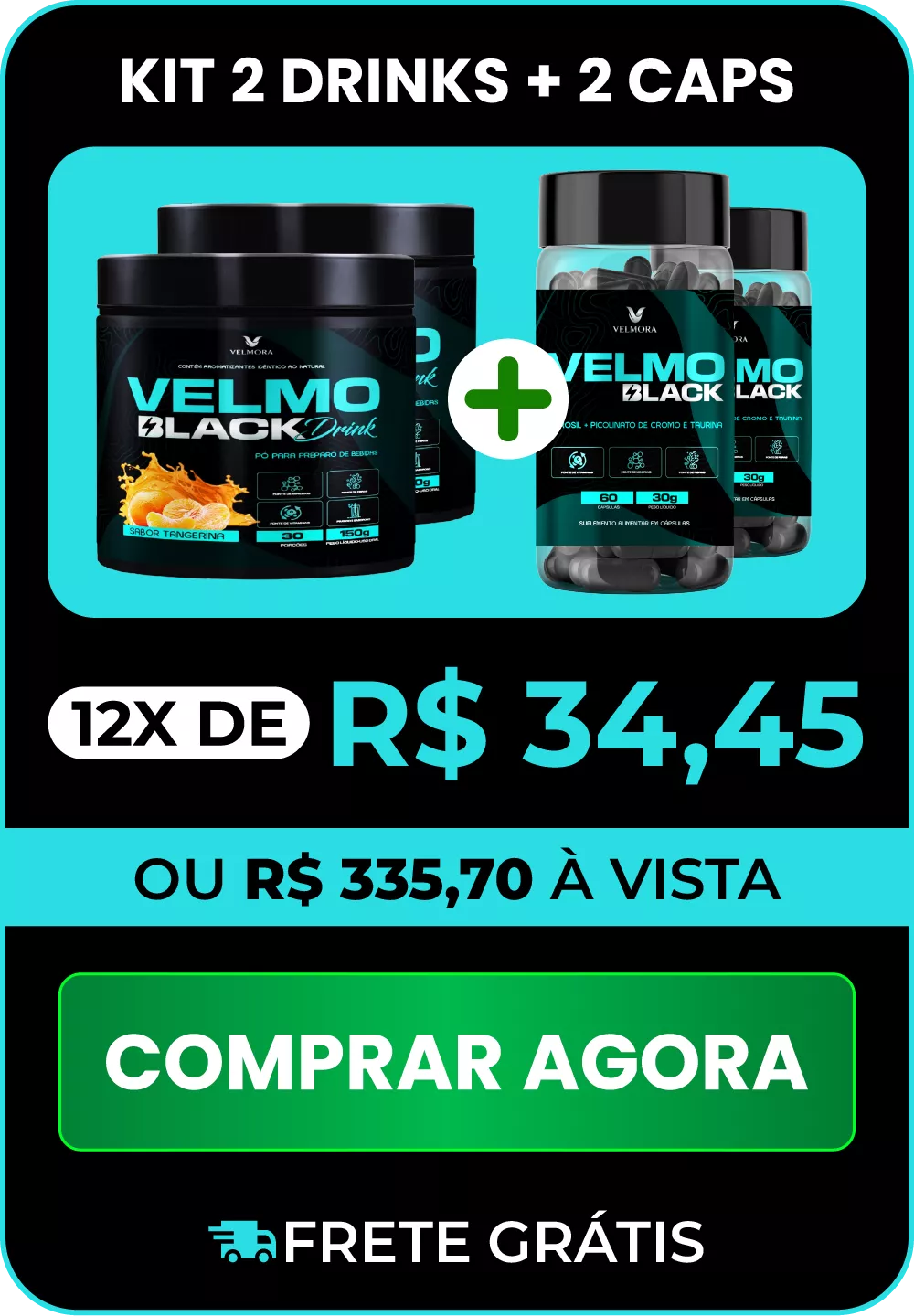 Velmo Black Drink