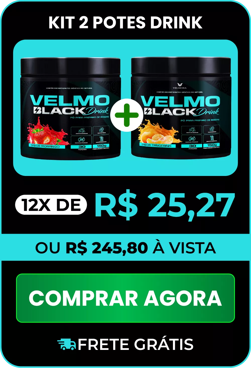 Velmo Black Drink