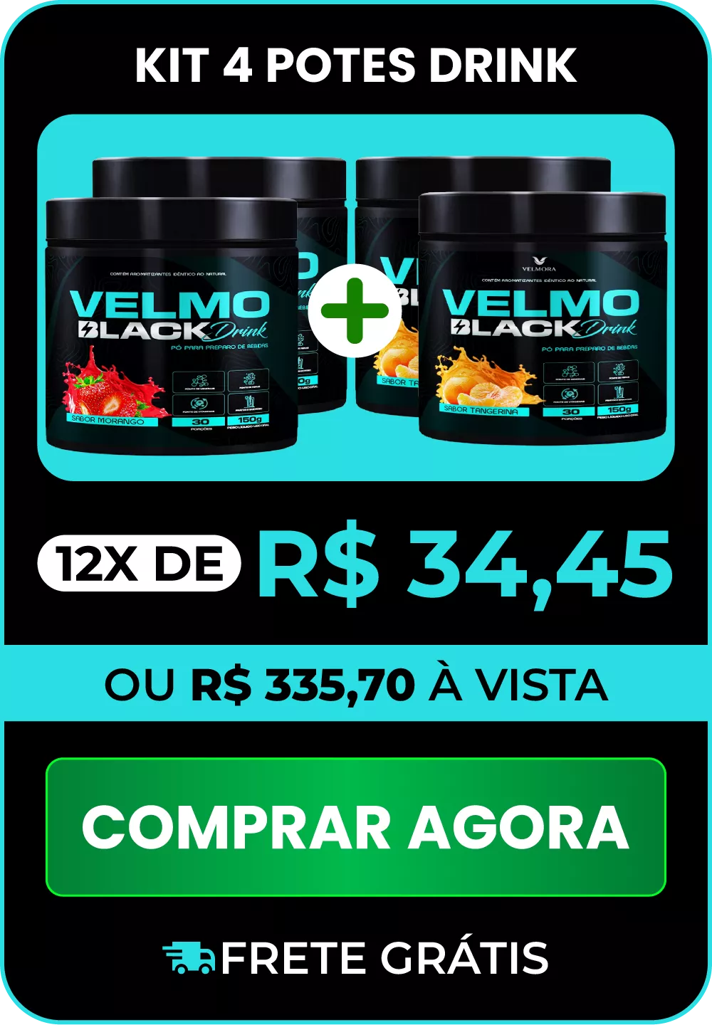 Velmo Black Drink