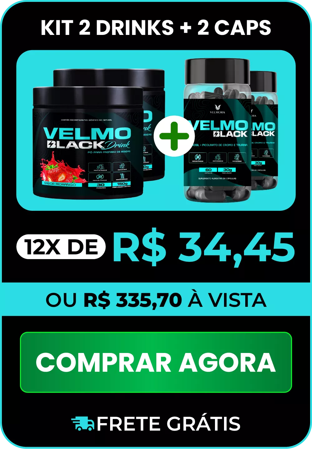 Velmo Black Drink